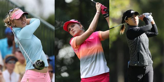 画像: 女子米国代表として有力視されるネリ―・コルダ(写真左:写真は17年「全米女子オープン」撮影/姉崎正)、レクシー・トンプソン(写真中央:写真は17年「TOTOジャパンクラシック」撮影/姉崎正)、ダニエル・カン(写真右:写真は16年「TOTOジャパンクラシック」撮影/青木慶太)の3人