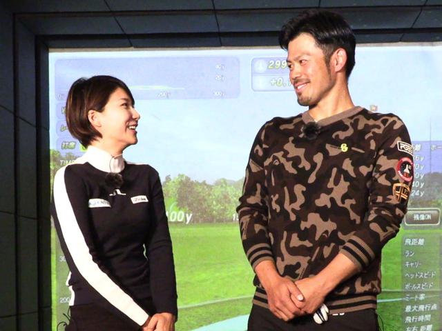 画像: 体格の割に飛距離が出ないことに悩む今江。アンダーパーを目指すため、「つかまるドライバーショット」が打ちたいのだという