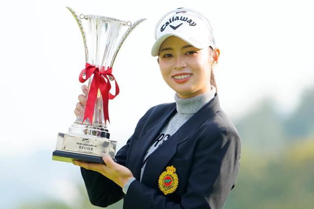画像: 2019年のミヤギテレビ杯ダンロップ女子オープンで初優勝を挙げ、マスターズGCレディスで2勝目を掴んだ(写真は2019年のマスターズGCレディス 撮影/岡沢裕行)