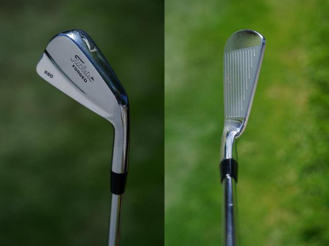 画像: タイトリストの680フォージドは2003年モデル「現行モデルよりオフセットがあり、ブレード長も長い」点が気に入っているそう