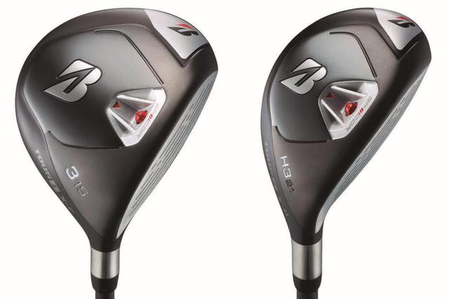 画像: フェアウェイウッド「ツアーB X-F」(左)とウッド型ユーティリティ「ツアーB X-H」(右)