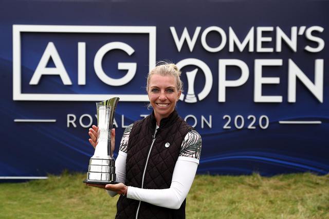 画像: 世界ランク304位からツアー初優勝をメジャーで飾ったソフィア・ポポフ(写真/Getty images)
