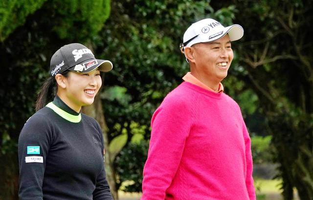 画像: 「今野康晴プレゼンツワンデイ・チャレンジ」で小祝さくらと同組でプレーした谷口徹
