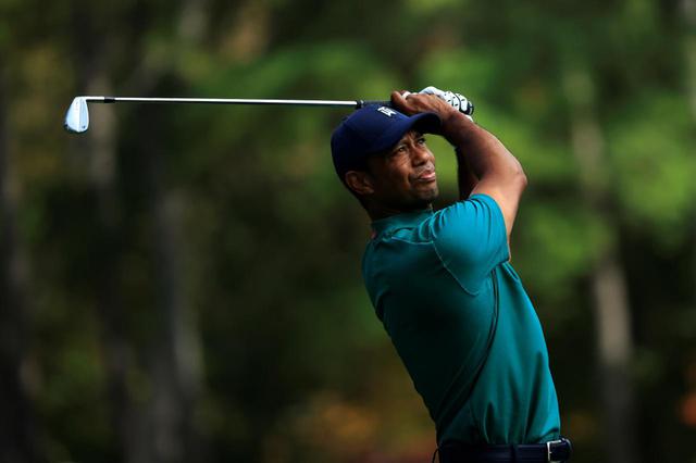 画像: 2連覇を狙うタイガー・ウッズは初日を4アンダー暫定4位タイでフィニッシュ(写真/2020 Masters Tournament)