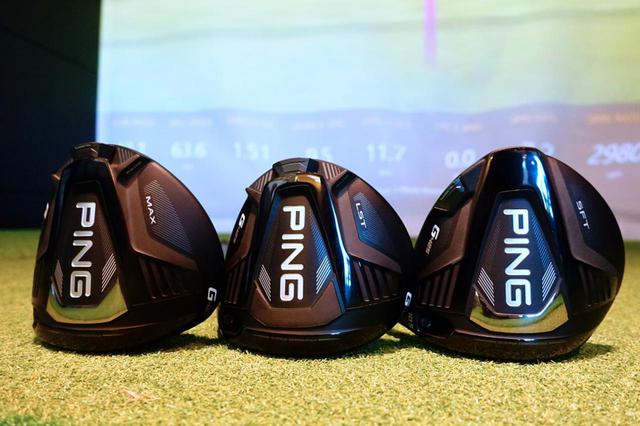 画像: ピンのG425シリーズで言えば、G425MAX(左)に加え、重心がフェース寄りにあるG425LST(中)、ヒール寄りの重心設計のG425SFT(右)の3モデルがラインナップされている