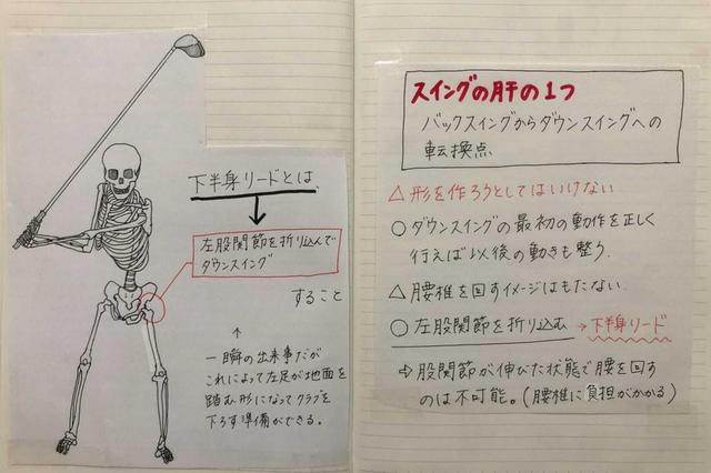 画像: 左股関節を折り込んで、切り返しいこう(写真提供/大谷奈千代)