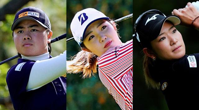 画像: 現在賞金ランク1位の笹生優花(左)、2位の古江彩佳(中)は2000年度生まれのプラチナ世代。3位の原英莉花(右)は1998年度生まれの黄金世代だ(撮影/岡沢裕行)