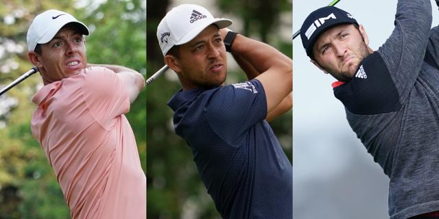 画像: 写真左から世界ランク11位のロリー・マキロイ、6位のザンダー・シャウフフェレ、3位のジョン・ラーム。勝ち上がるのは誰か!?
