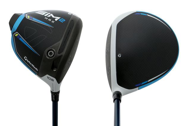 画像: テーラーメイド「SIM2マックス」。試打ではロフト10.5度のモデルを使用した