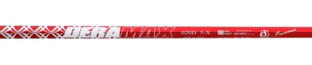画像: 【シャフト】デラマックス 020プレミアムシリーズ、タイプ:020D-5、フレックス:X、シャフト重量:52g 、キックポイント:中調子