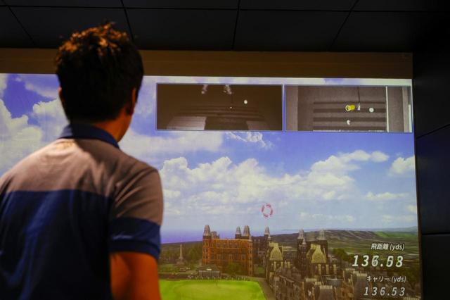 画像: ヘッドの動きやターフの向きを確認できるのでショットのフィードバックができる