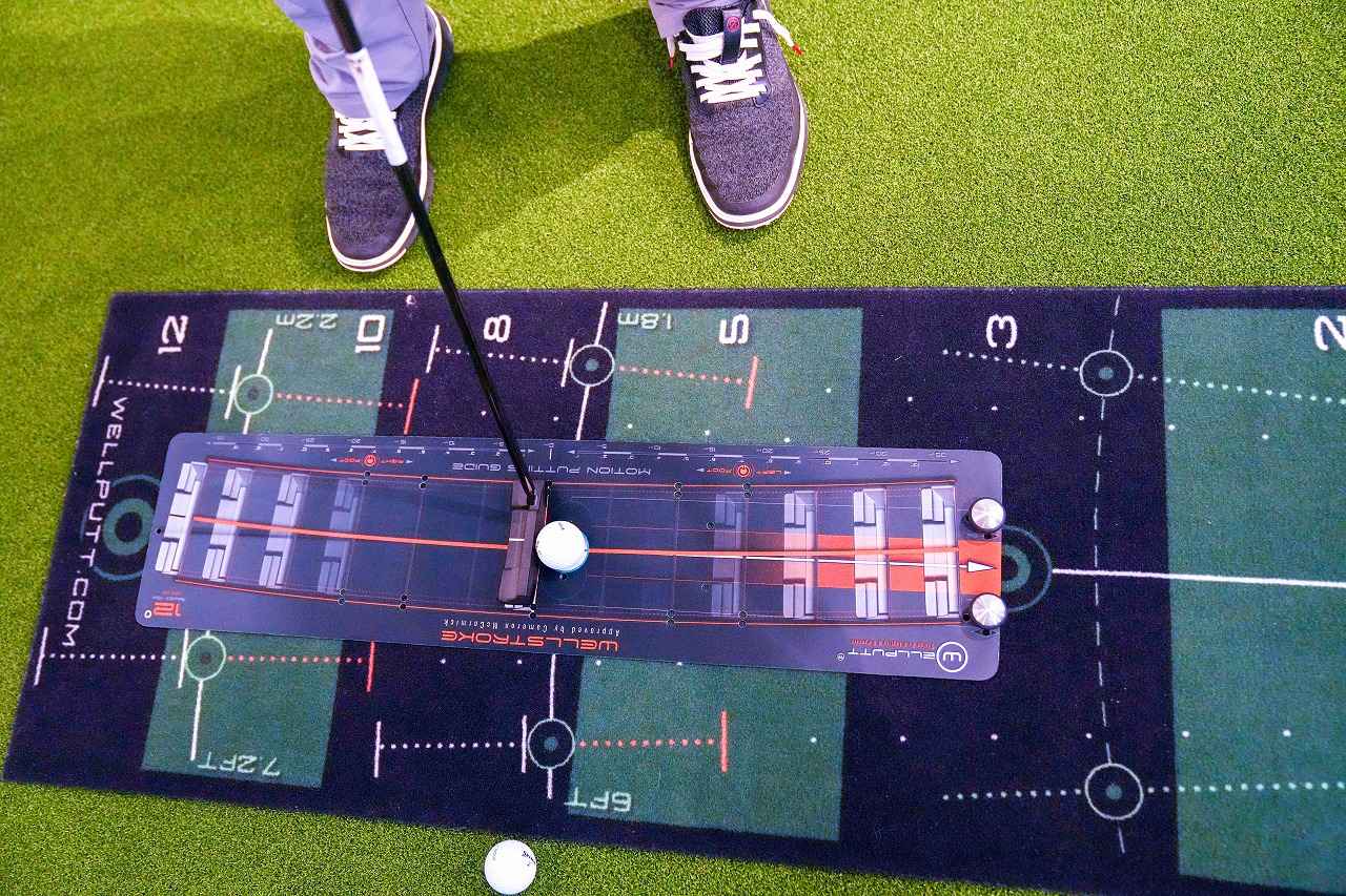 [AD] 穴のないパターマットWellputt Mat 「カップを通過させて止める」から入る距離感が身につきます！（井上透） みんなの