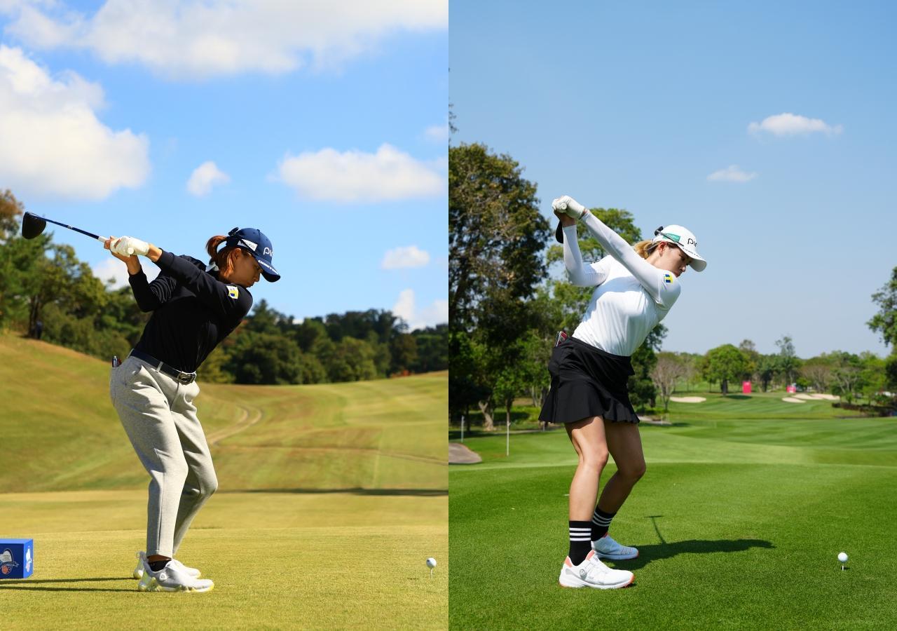 2023年渋野日向子の新スウィングをプロが解説！ショートトップから深く