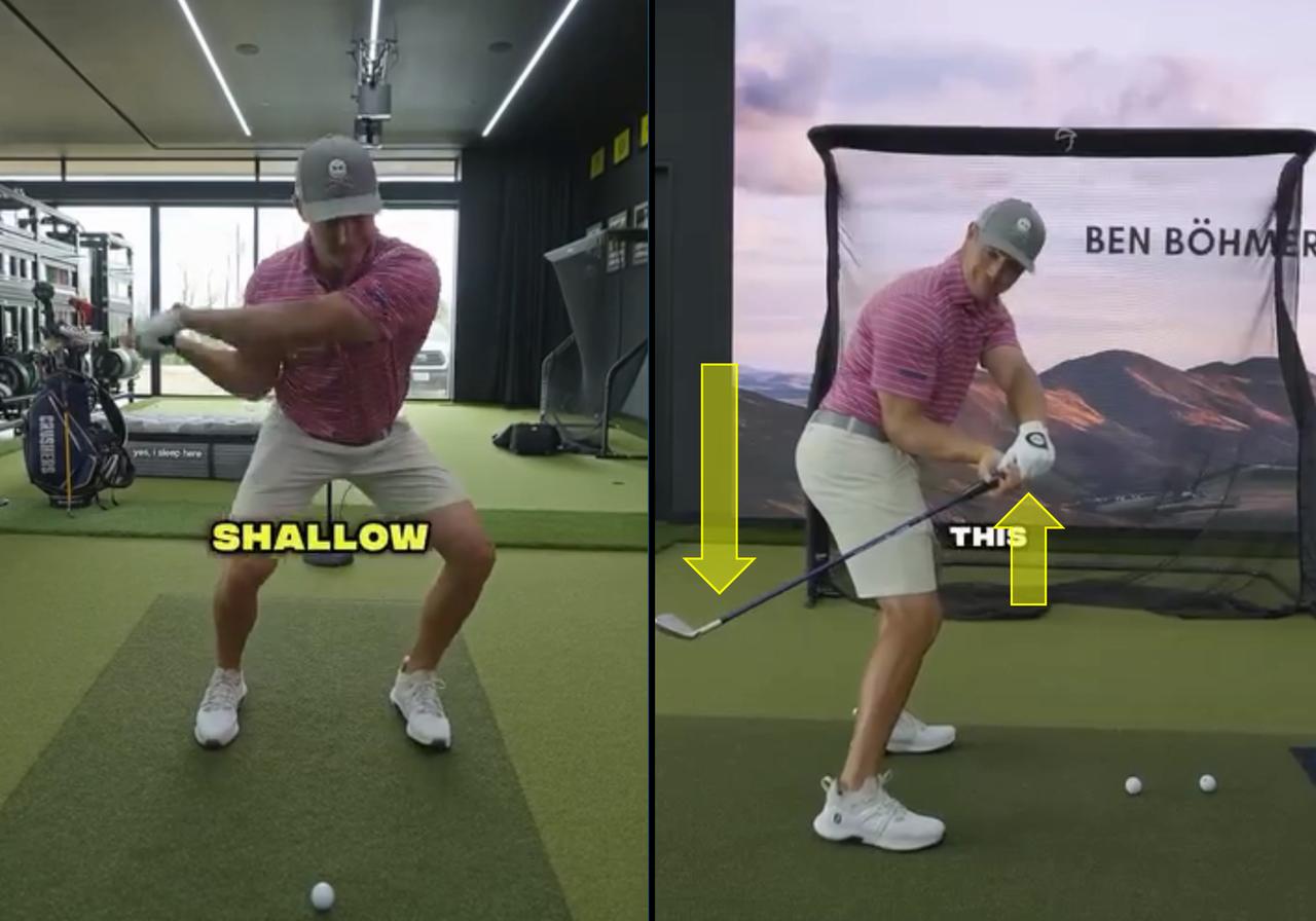 「シャローイングの動きね。アレ良くないよ」とデシャンボーがSNSで言及。改めて「シャローにする動き」の必要性について考えた【ゴルフメカニクス