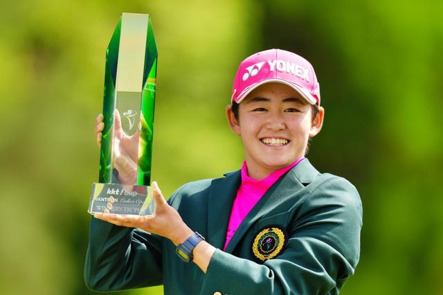 画像: 攻めのゴルフで優勝を勝ち取った。