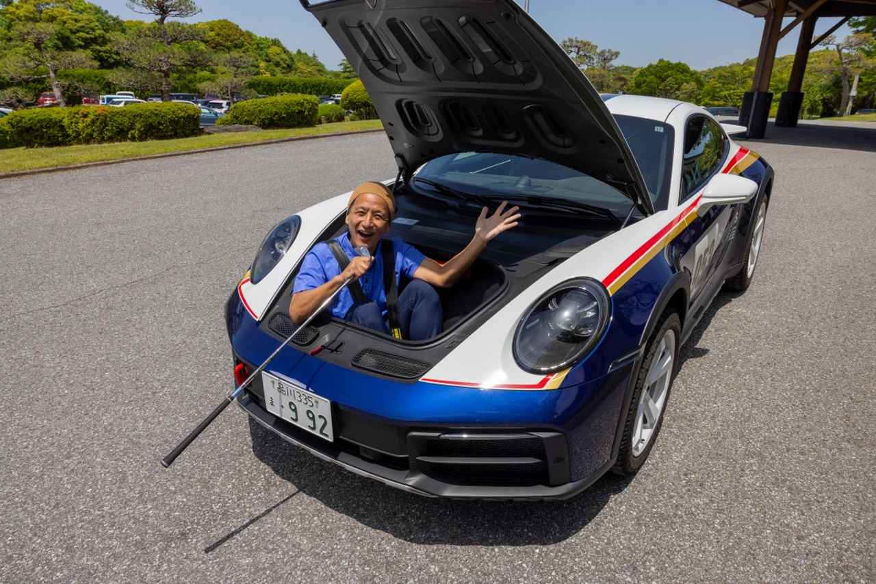 911ダカールで行く熱情ゴルフドライブ。2人で行くならバッグは 911ダカールで行く熱情ゴルフドライブ。2人で行くならバッグは