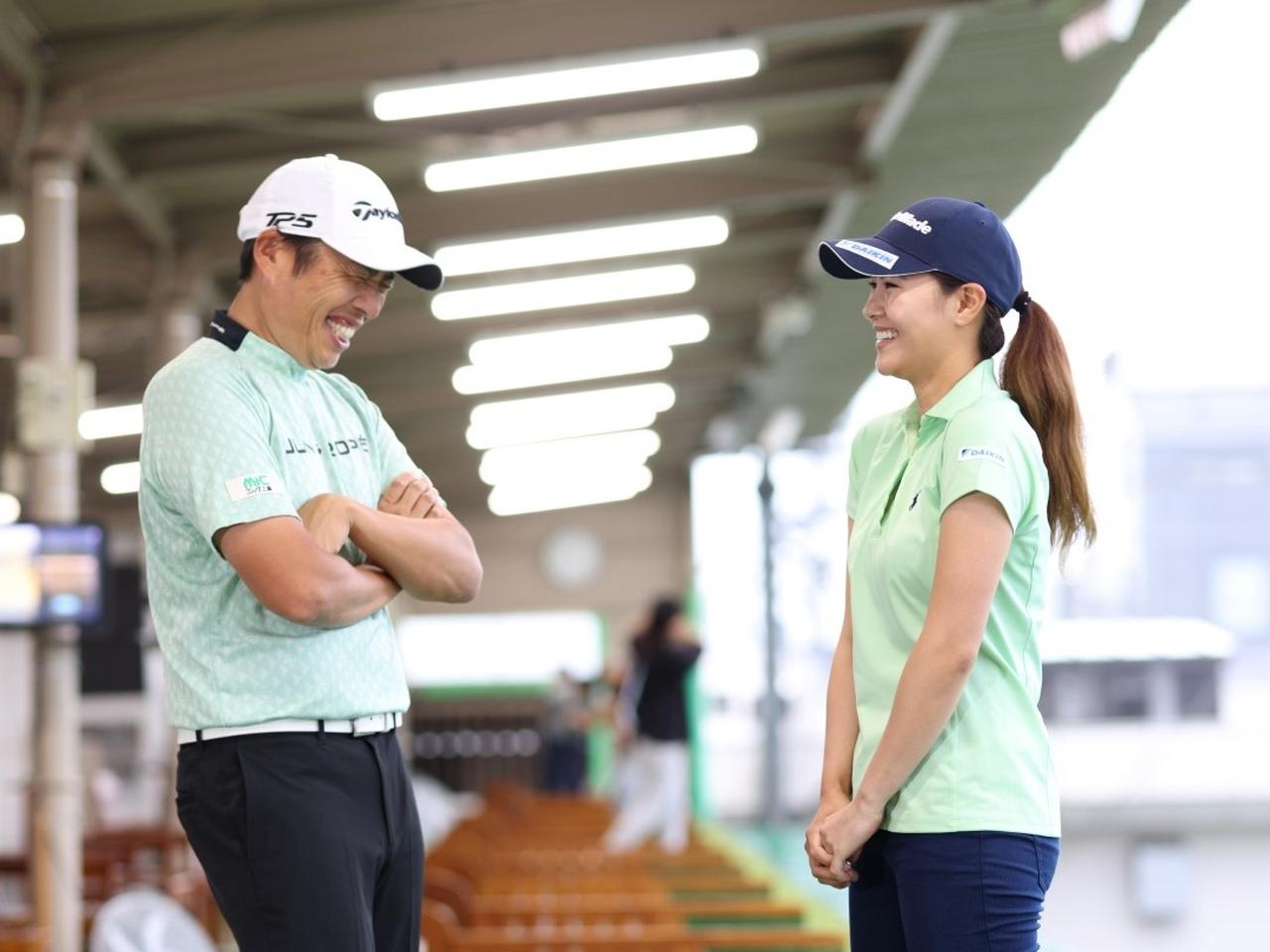 あの雰囲気でゴルフをしたいなって思ったんです」（新垣）。復活優勝の