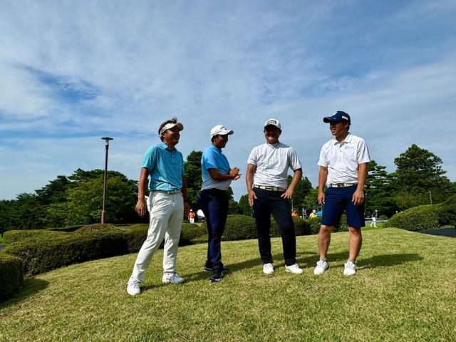 画像: 練ランを終え、かなり仲良くなる4人