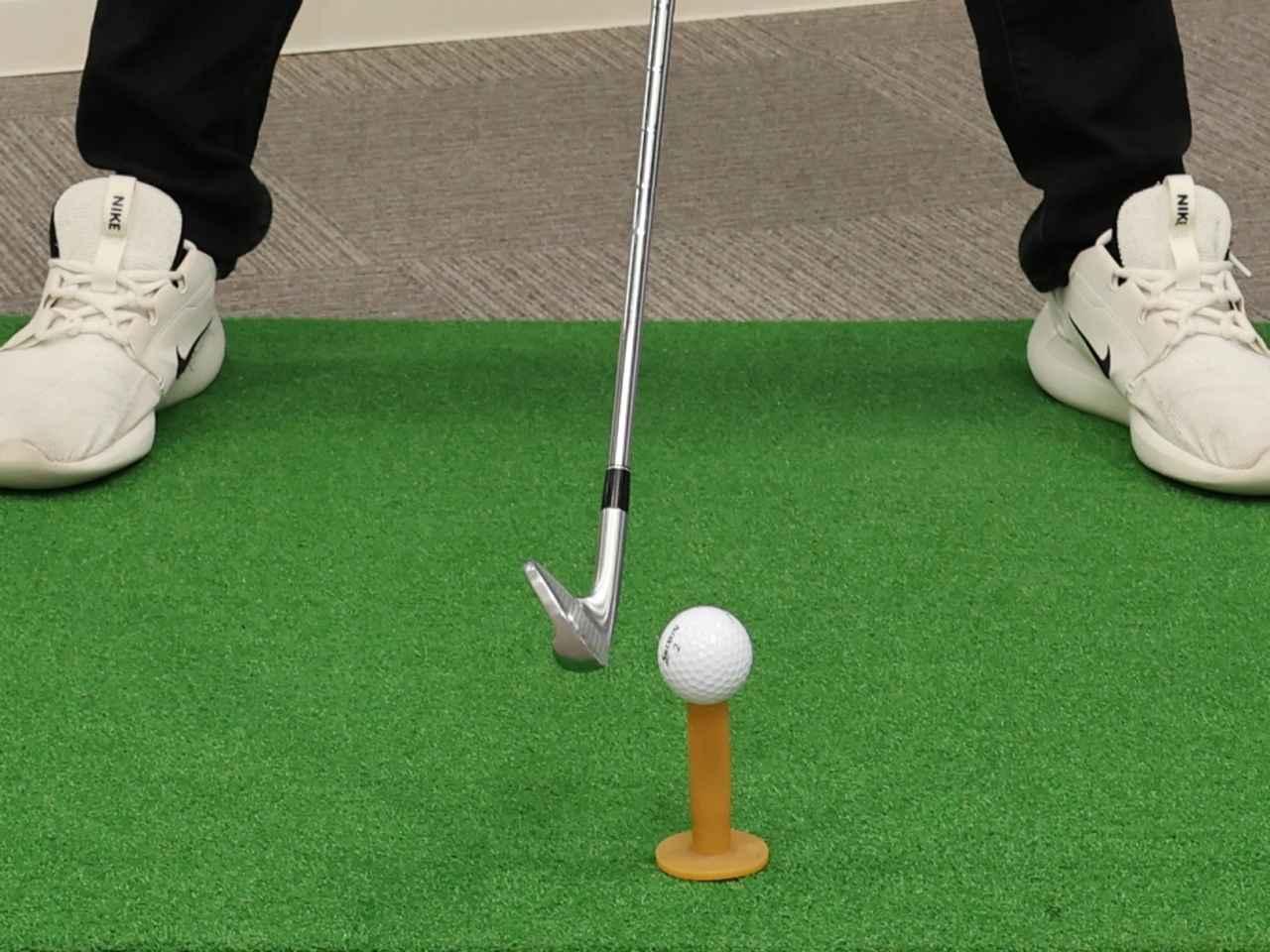 プロもやるアイアンの定番練習「ハイティーアップドリル」、難しそう