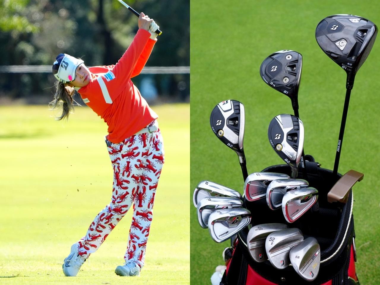 ロフト3度と4度のパター二刀流戦略がマッチ。一気に3勝、桑木志帆の