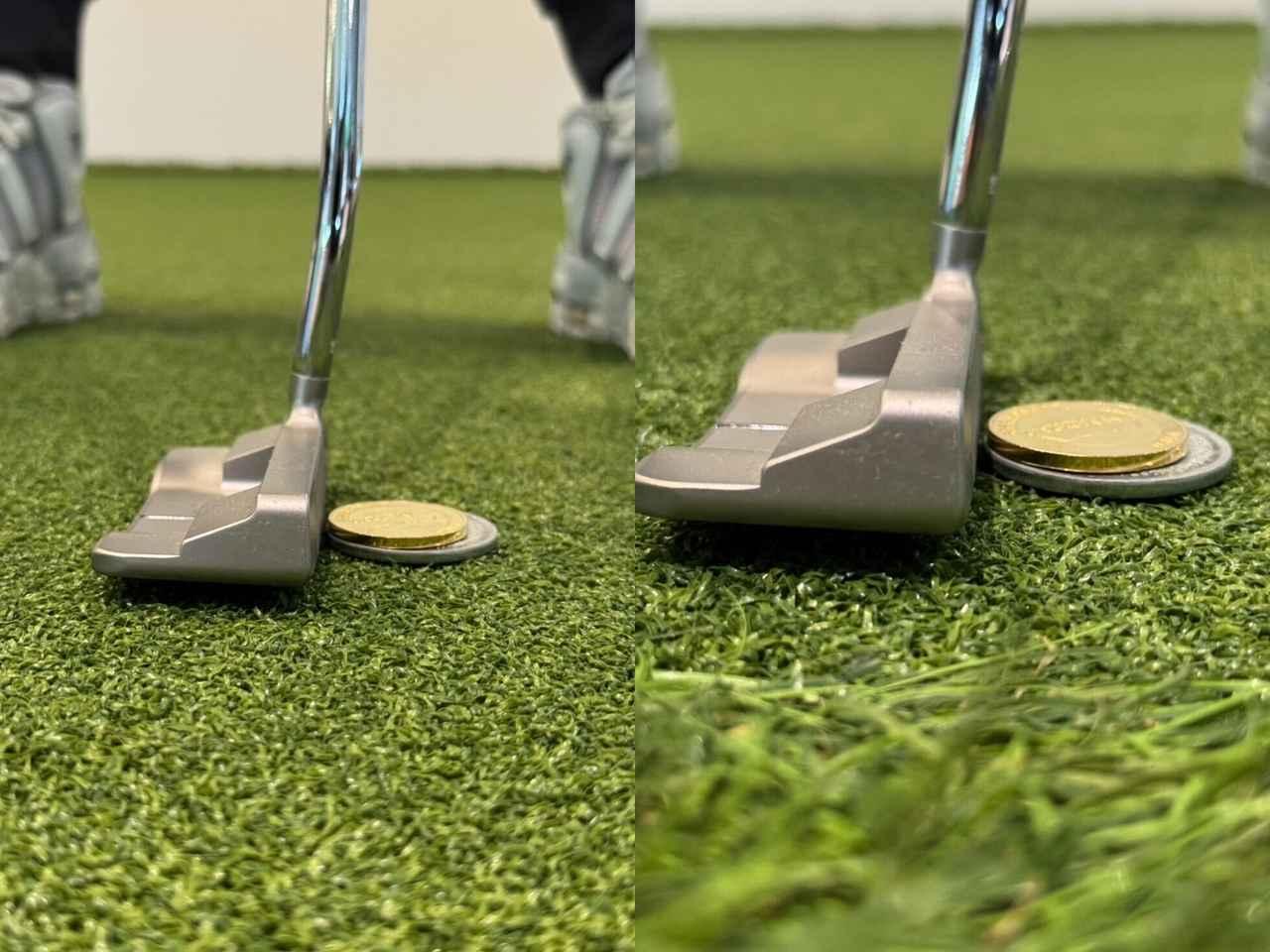 コイン2枚あればできる！ ボールの転がりを良くする家練ドリル【パッティング専門コーチが解説】 - みんなのゴルフダイジェスト