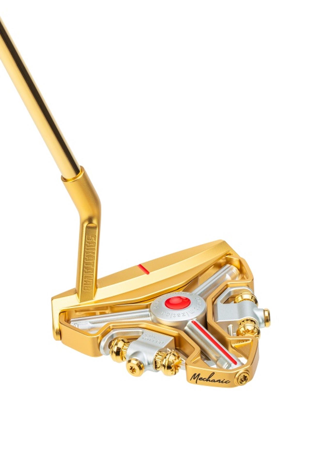 本間ゴルフ『CNCプレミアムパター MECHANIC GOLD』 - 本間ゴルフ『CNC