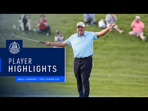 画像1: Ángel Cabrera | Round 4 Highlights | Senior Championship www.youtube.com