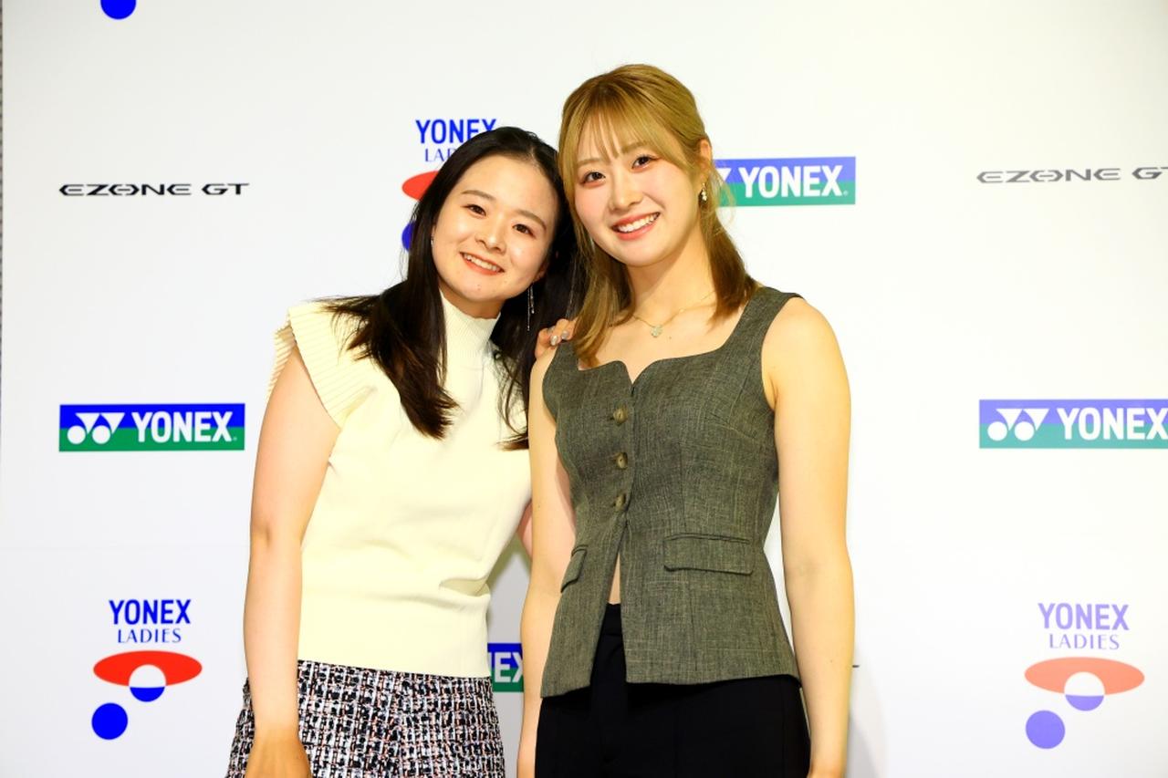 画像: 都玲華、昼はピンク、夜は黒! 前夜祭でノースリーブでドレスアップ「トップ10を目指します」【ヨネックスレディス・練習日】 - みんなのゴルフダイジェスト