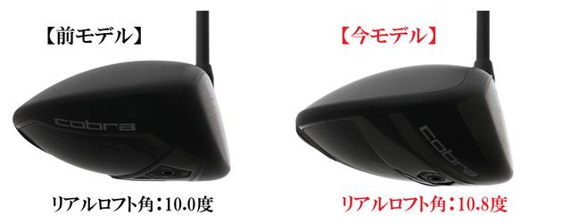 画像: リアルロフト角が大きくなりボールの上がりやすくなった