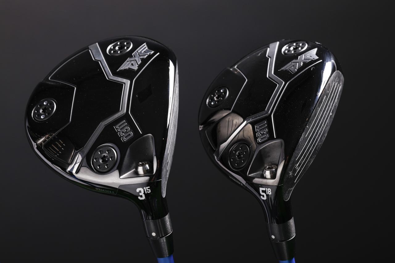画像1: FWとUTはPXG「0311 Black OPS」で統一。15度の3W、18度の5W、22度の4UT(写真/小林司)