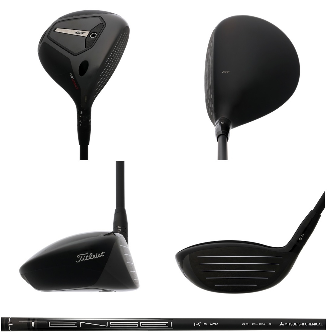 画像: タイトリスト『GT280 Mini Driver』、シャフトは『テンセイ 1K ブラック 65S』