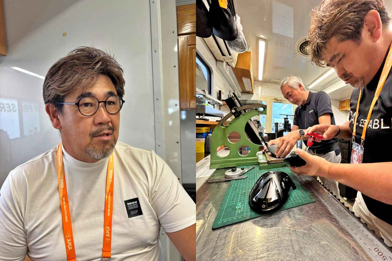 画像: プロギアのツアーレップ・中村好秀氏によると「小さく見える『RS F』より『RS MAX』や『RS SPEED』など、ヘッドサイズが大きく、やさしいモデルに反応するプロが多くなっている。特に若手はこの傾向が強い」。他社でも同じような傾向があるという
