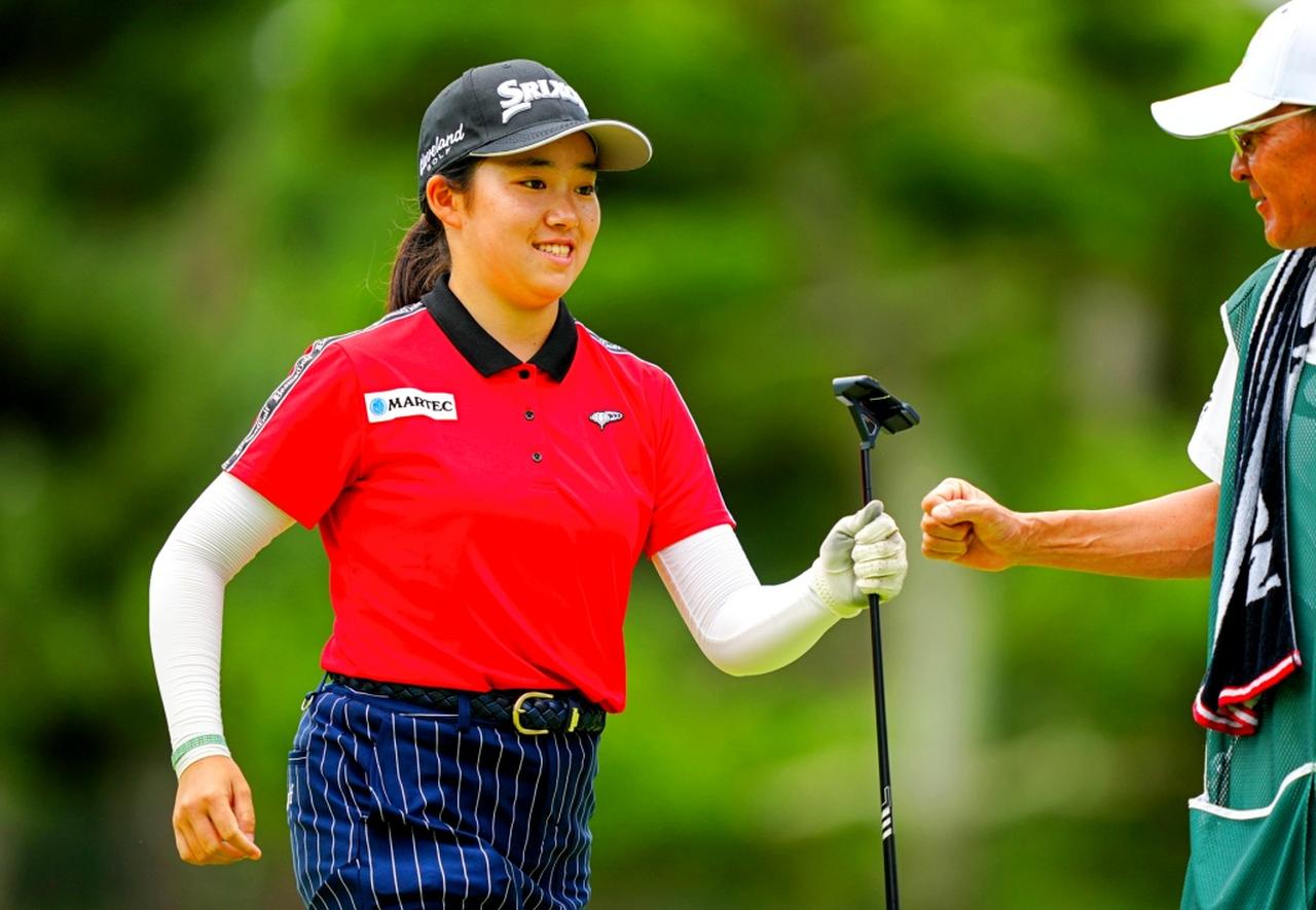 画像: 15歳の女子高生アマ・岩永杏奈が日本女子オープンで堂々のプレー! 憧れの先輩・山下美夢有が暫定トップに - みんなのゴルフダイジェスト