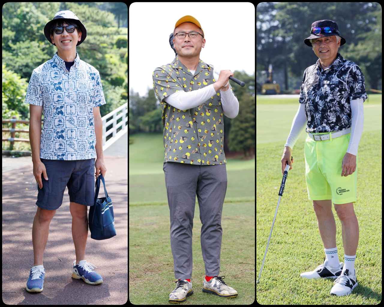 画像: 個性を際立たせる“攻め柄シャツ” 【ゴルフファッションスナップ#5】 - みんなのゴルフダイジェスト