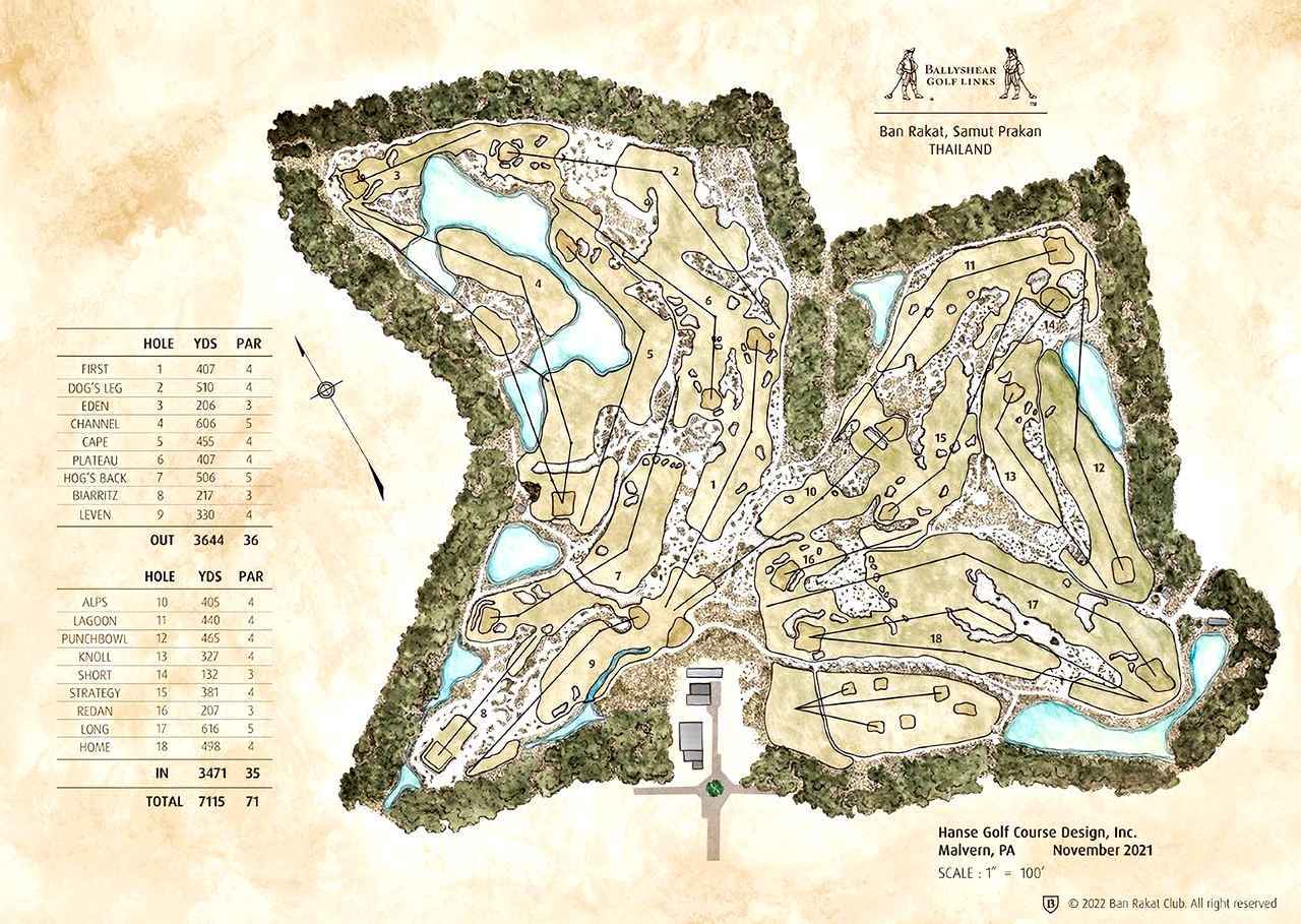 画像2: Ballyshear Golf Links(バリシアーゴルフリンクス、開場/2022年 18H・7115Y・P71、コース設計/ギル・ハンス)