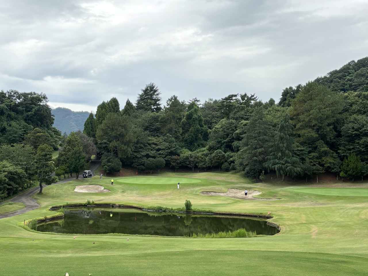 画像: 東名厚木カントリー倶楽部、No.7（156Y・P3）