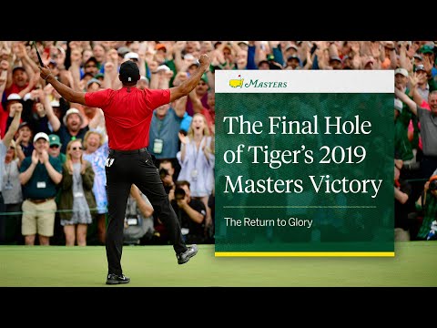 画像: The Final Hole of Tiger's 2019 Victory | Masters Tournament www.youtube.com