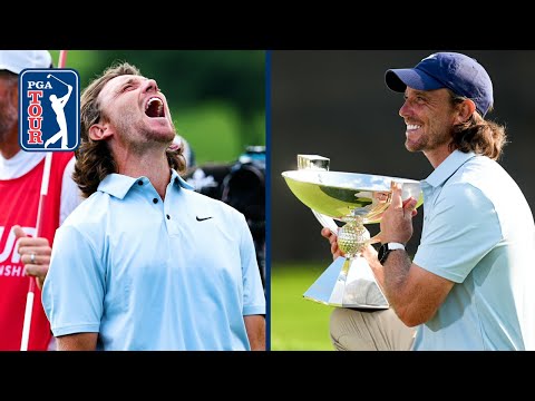 画像: Every shot from Tommy Fleetwood’s EPIC first win, FedExCup | TOUR Championship | 2025 www.youtube.com