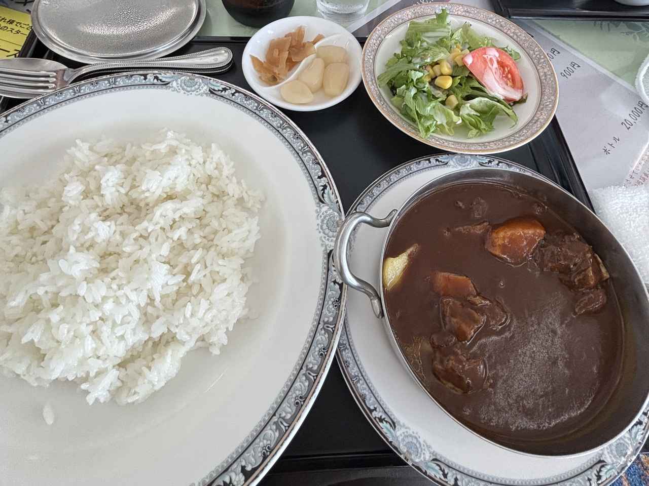 画像: ザ・インペリアルCCのカレーライス。追加料金なし!