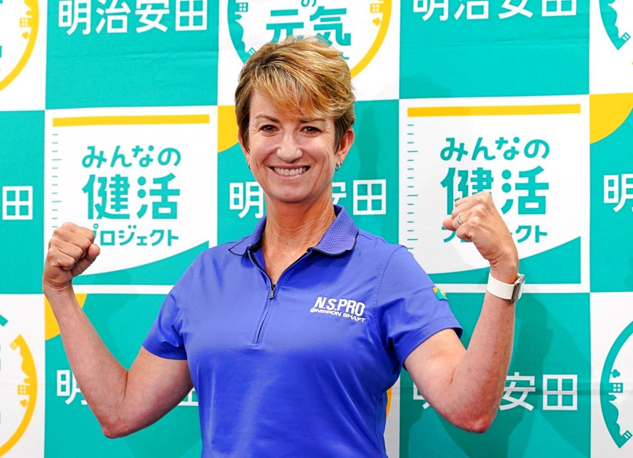 画像: レジェンズツアー公式戦「JLPGAレジェンズチャンピオンシップ明治安田カップ」に出場するカリー・ウェブ