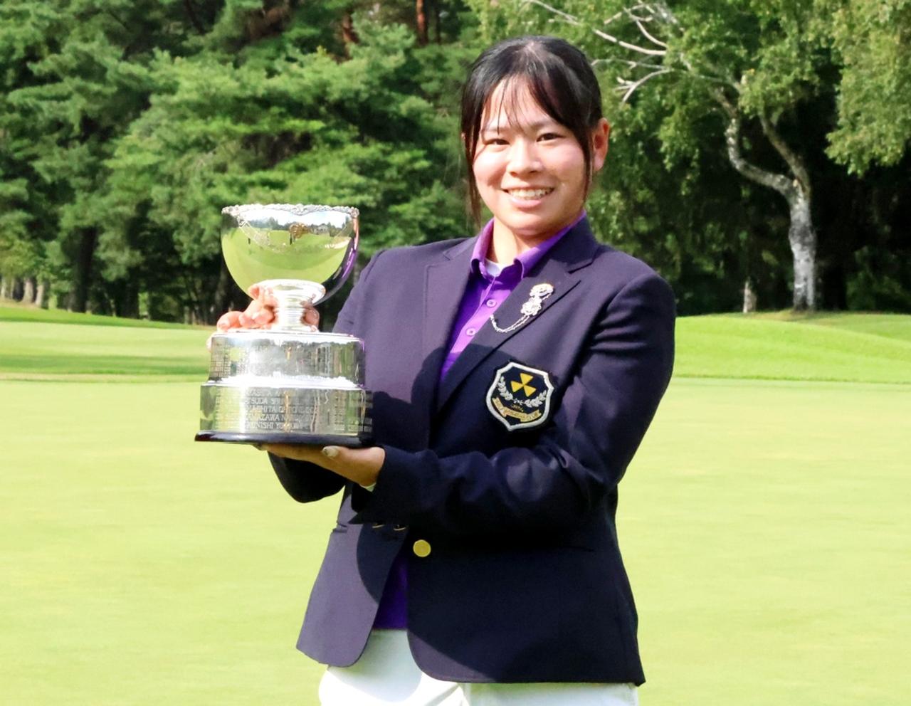 画像: 日本女子学生を制した佐々木史奈(写真提供/JGA)