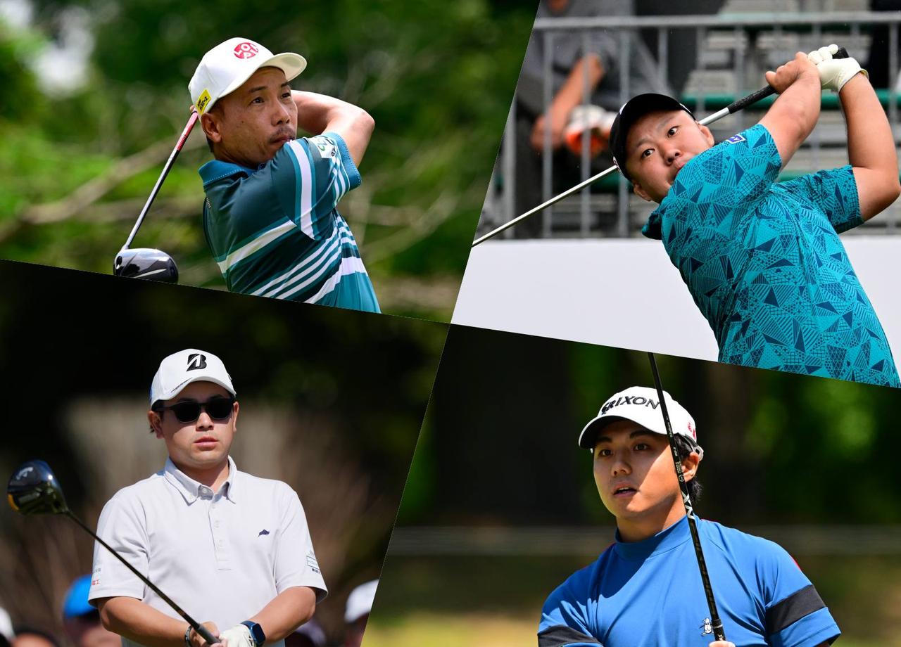 画像: 右上から時計周りに:原敏之/西山大広/発多ヤマト/勝亦悠斗(撮影/有原裕晶/姉崎正)