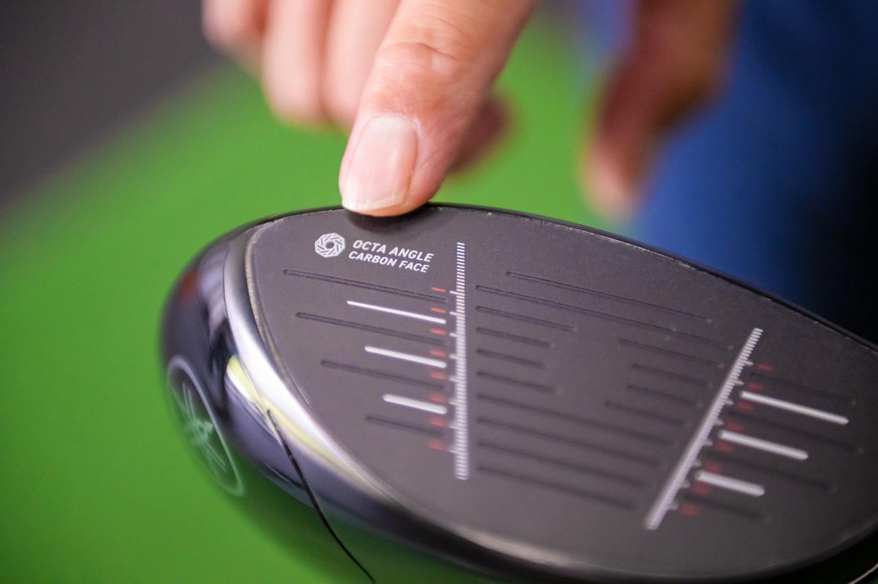 画像: 「この文字によって、フェースが開いて見えずに安心感がある」（谷古宇）