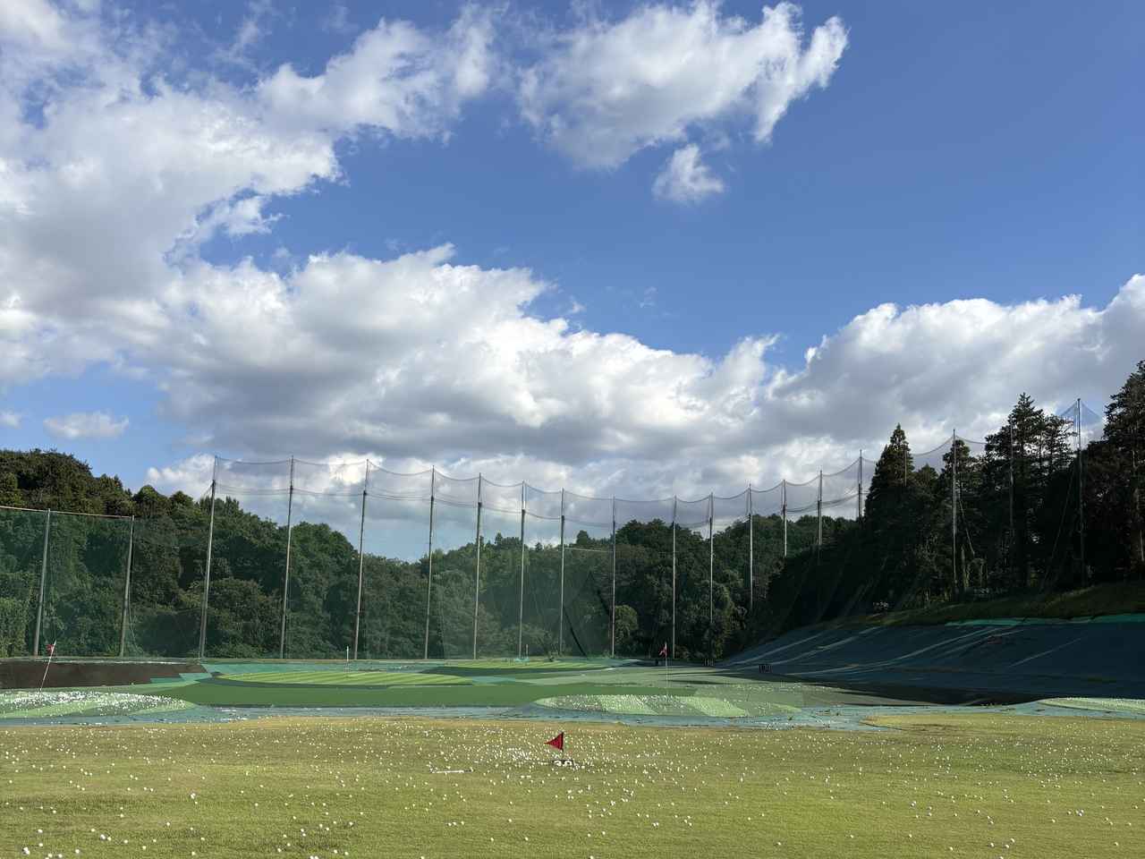 画像: ナガミネゴルフセンター、200球1000円！ また伺います