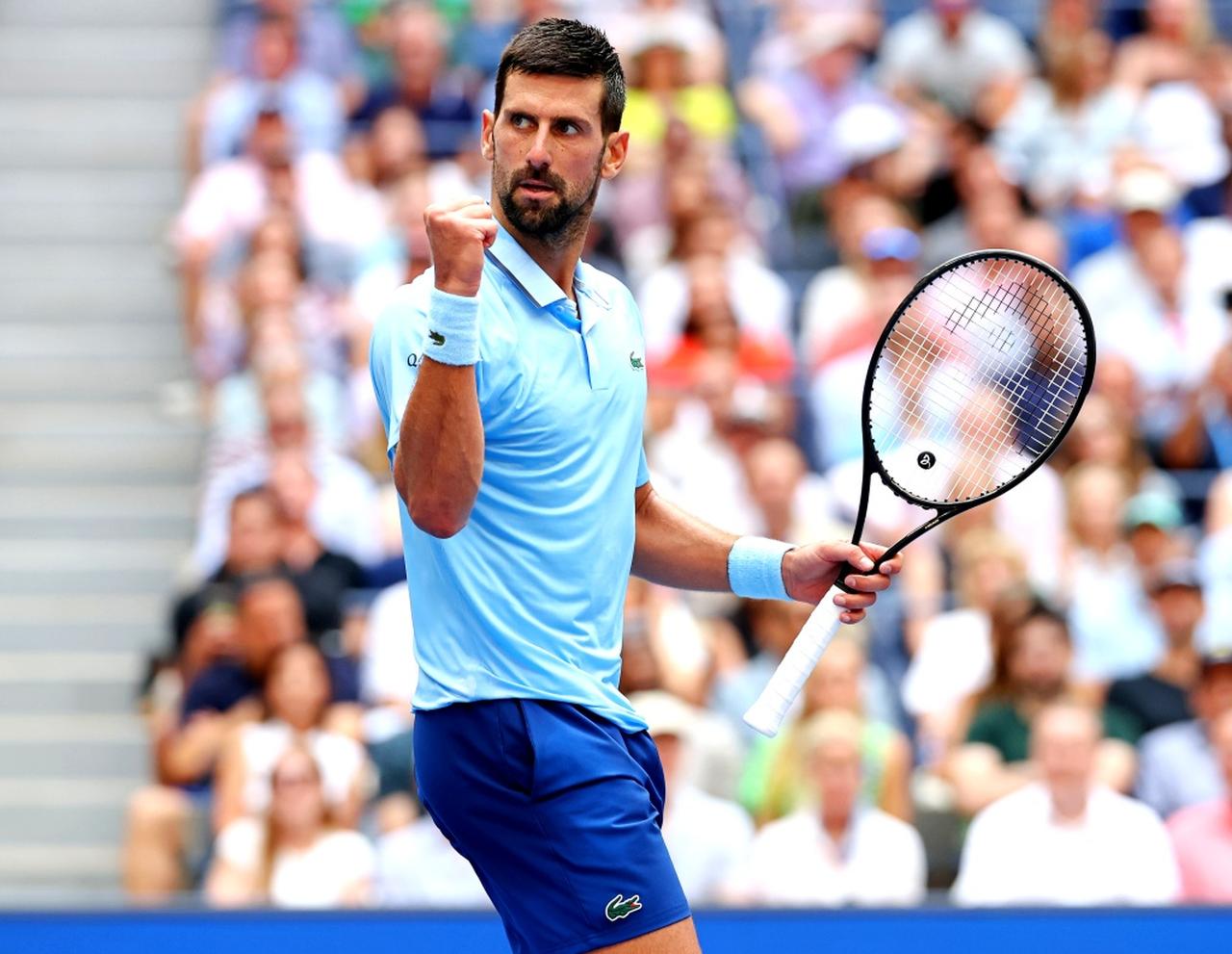 画像: 38歳のジョコビッチはシングルスのツアー通算優勝数は100。セルビア出身の彼はアウェイでの対戦が多い(PHOTO/Getty Images)