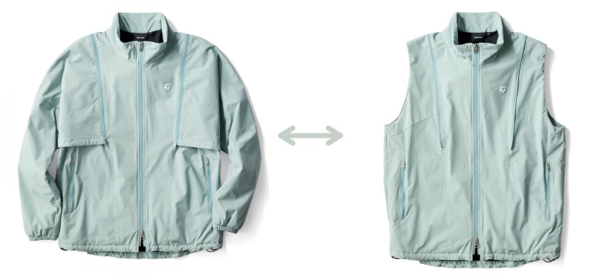 画像: TRANSFORM OCTA JACKET ベスト仕様でもスタイリッシュさが際立つ。ややゆとりのあるシルエットも◎