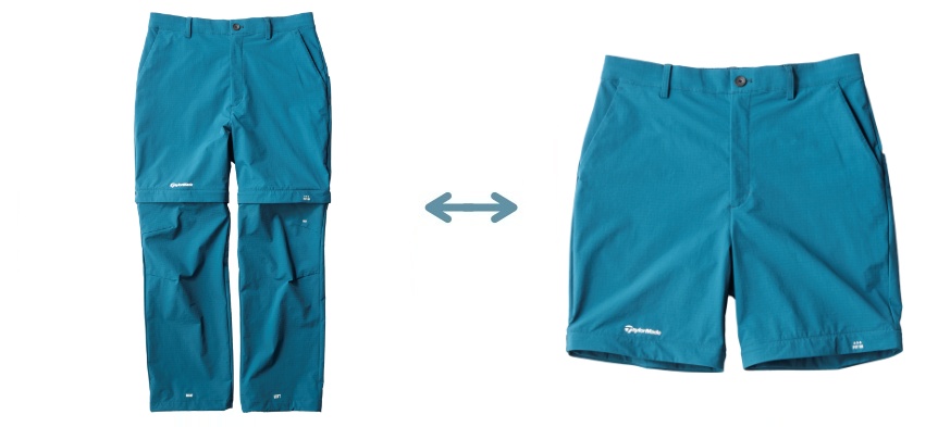 画像: STRETCH CONVERTIBLE CREW PANTS