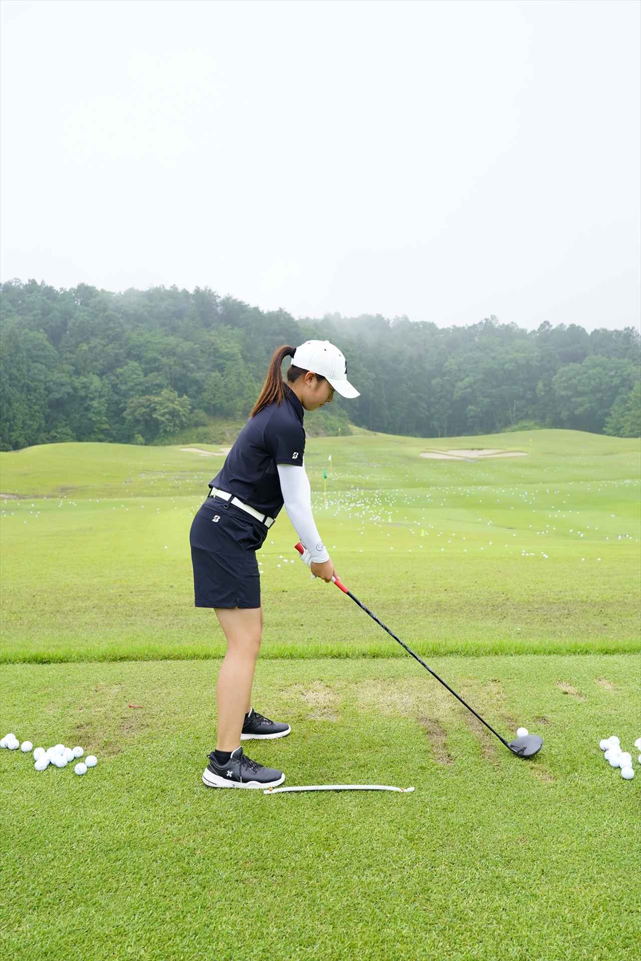 画像: 1番目の画像 - 後藤あい　ドライバー後方連続写真 - みんなのゴルフダイジェスト
