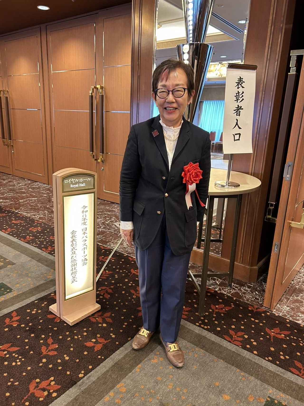 画像: 松田治子代表。DGAは今年30周年を迎える。「これからも命ある限り、障害者ゴルフの普及・振興をしていきたいです」