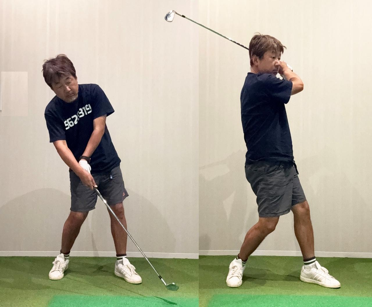 画像: 体重をボールにぶつけられなければボールは飛ばない
